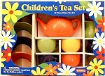 Colorful Tea Set for 4